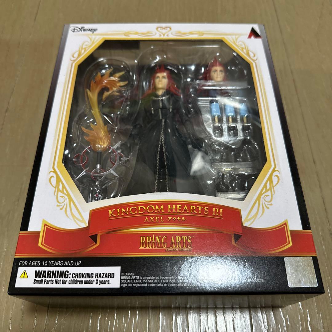 田*者様 【未開封】キングダムハーツ3 ブリングアーツ ロクサス・アクセル・シオ