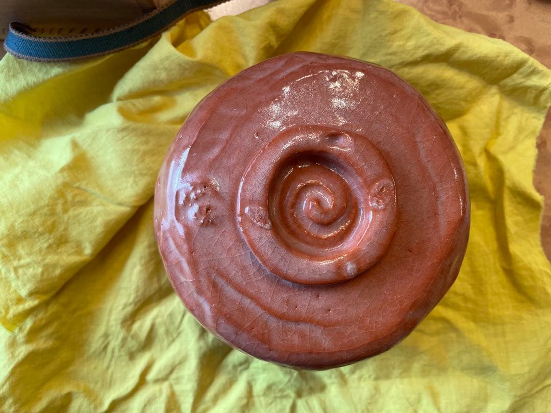 抹茶茶碗　（昭楽の印あり）