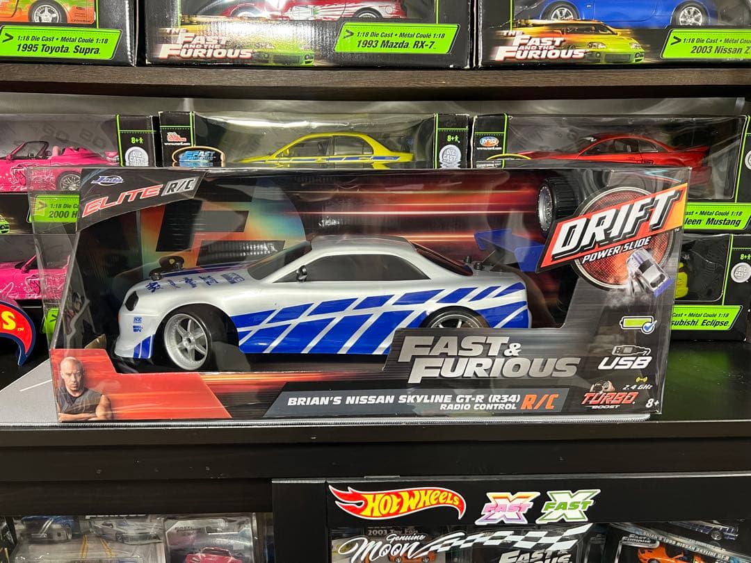JADA FAST&FURIOUS GT-R ラジコン 1/10スケール