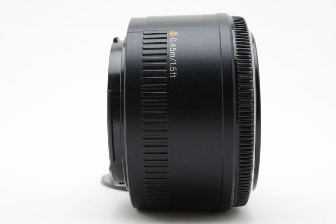 美品　Canon　EF 50mm F1.8 II　フィルター付き 単焦点レンズ