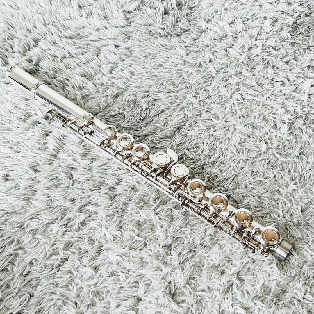 後期モデル ヤマハ フルート YFL-211 管楽器 Eメカ付き 良品 初心者