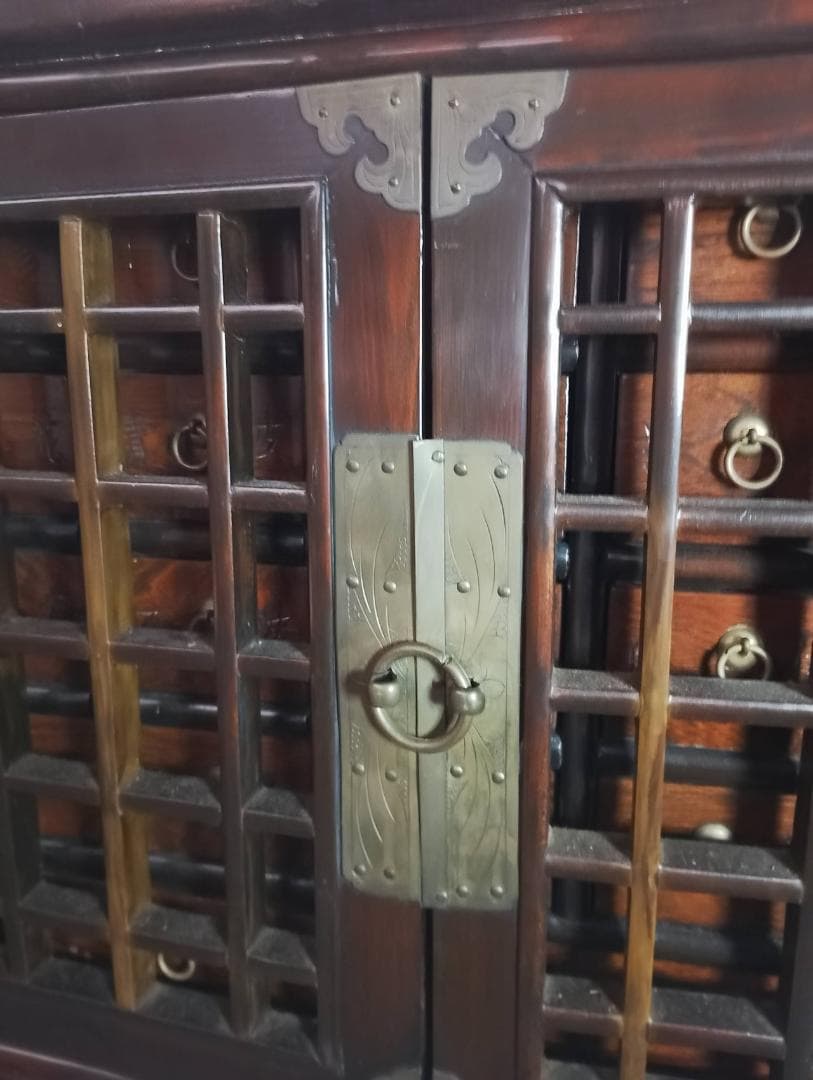 和箪笥 薬箪笥風 小引き出し収納 時代家具 古民家 古道具