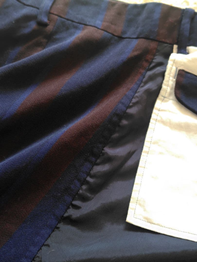 tricot COMME des GARCONS skirtドッキングスカート