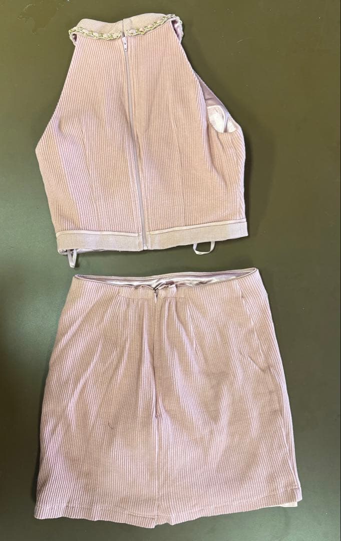 め*ん様 【Glossy/グロッシー】フロントジッパー/タイト/セットアップ/キ