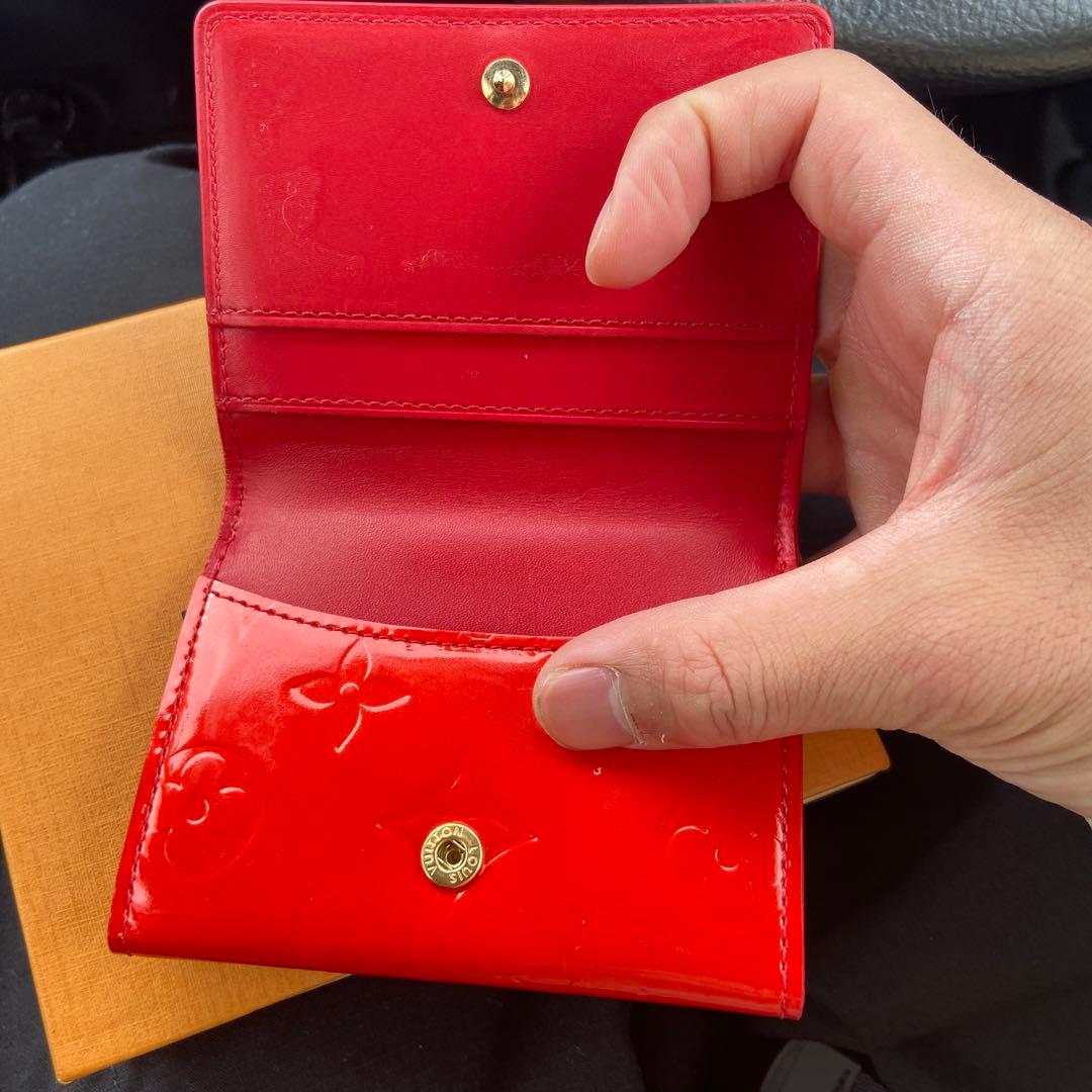 ルイヴィトン ラドロー ヴェルニ モノグラム ケース カードケース