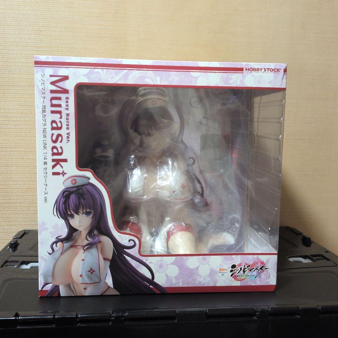 シノビマスター閃乱カグラ　1/4フィギュア 紫　セクシーナースver