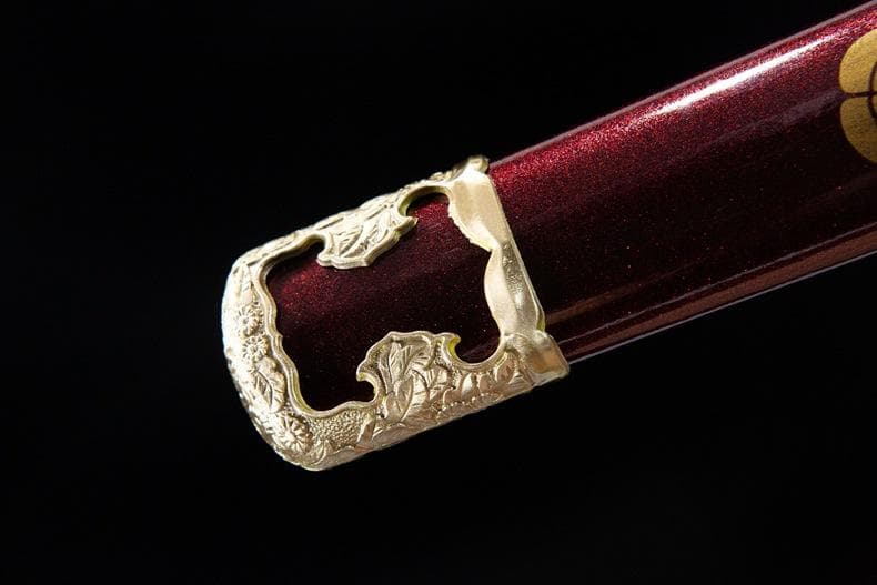 月天紅舞太刀 日本刀 模造刀 居合刀 武士道 武蔵 鑑賞用 手鍛造打