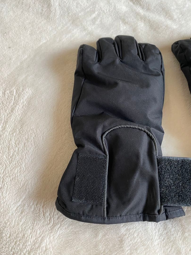 1999FW prada sport globe レザー切り替え中綿手袋