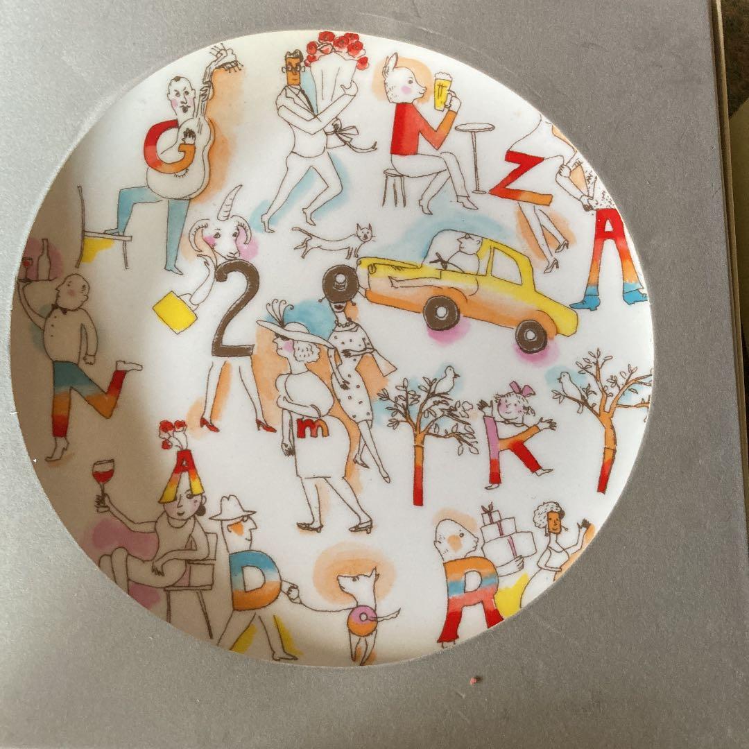 イヤーズプレート 山本容子　　　　アートオブクリスマス　Namiki2000