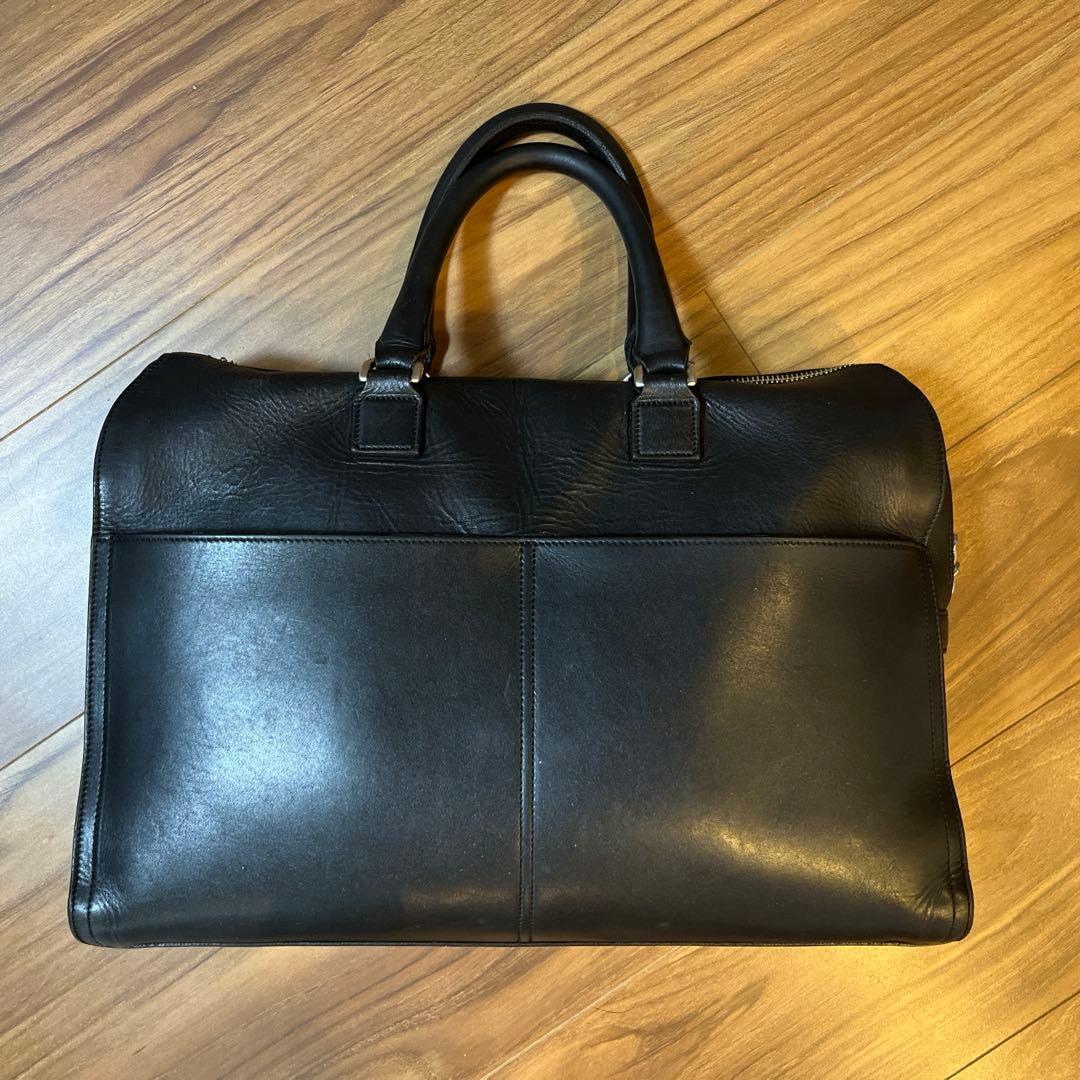 aniary　アニアリ　黒レザー　ブリーフバッグ