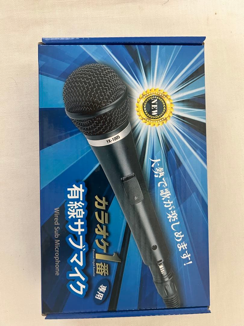 夢グループ　カラオケ一番　YKー300８　３００曲内蔵　サブマイク付き　送料無料