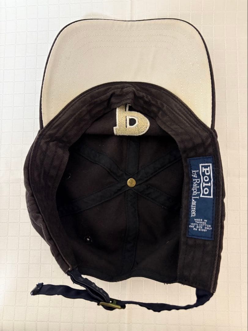 90s POLO Ralph Lauren Pロゴ サガラ刺繍 ブラック