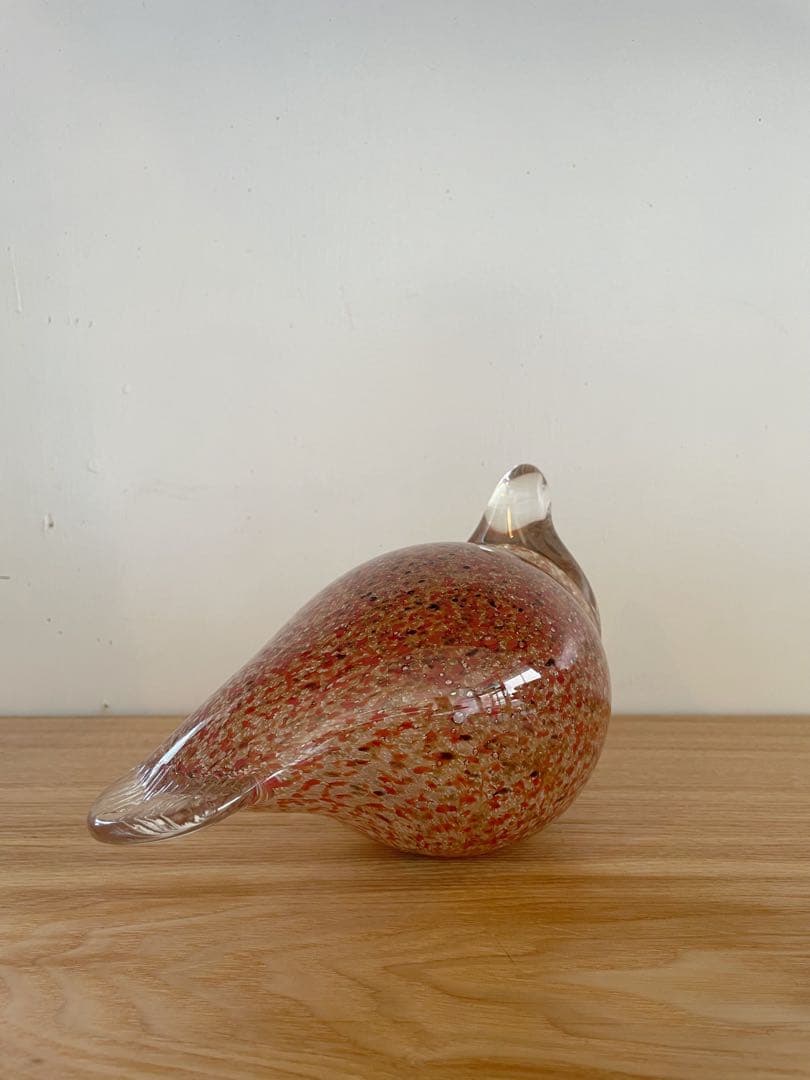 鳥 バード 置物 オブジェ ARTLASI ガラス