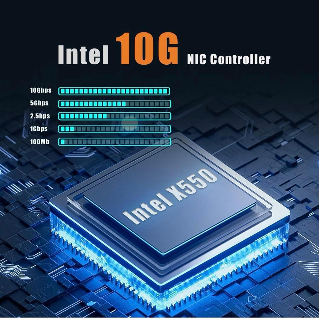 GLOTRENDS ST7381 10G RJ45イーサネットネットワークカード