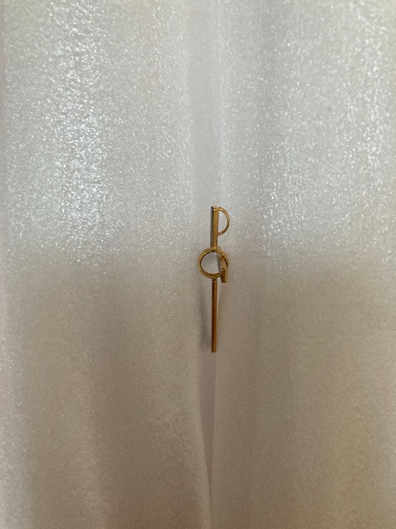 ペンダントトップ　k18金　オニキス