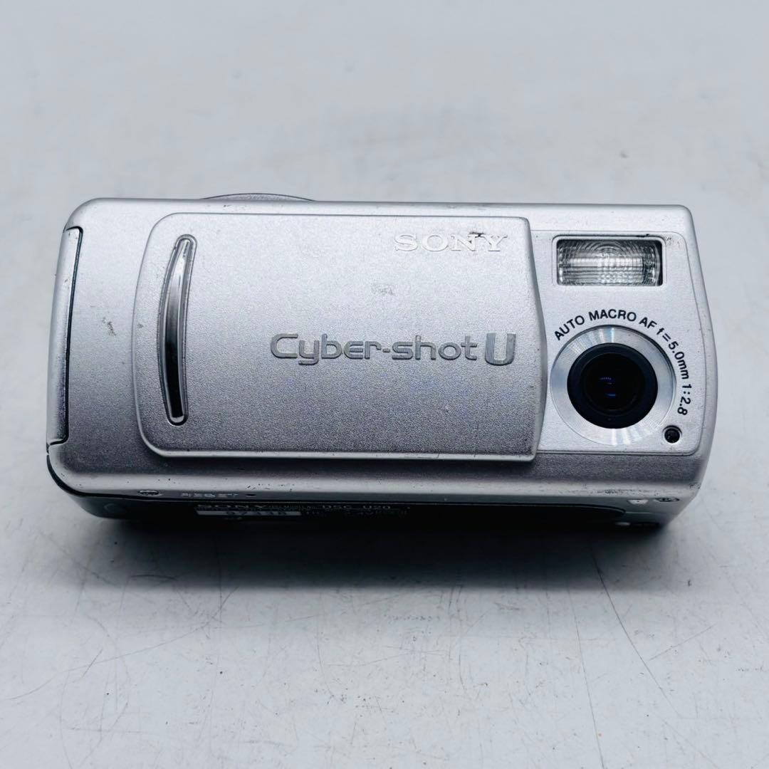 【動作確認済み】SONY Cyber-shot U DSC-U20 単四電池