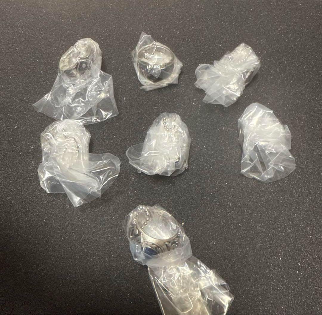 7種各5個、合計35点カプセルのまま　コンプリート　ボンゴレリング　ガチャ