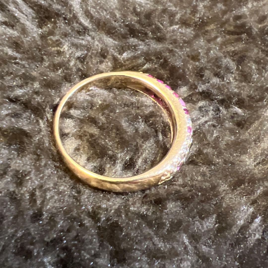 ポンテヴェキオ　指輪　K18PG ピッコリーニ