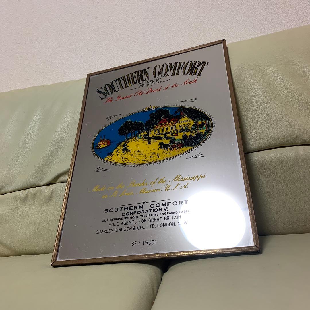 Southern Comfort 広告プレート　ヴィンテージパブミラー