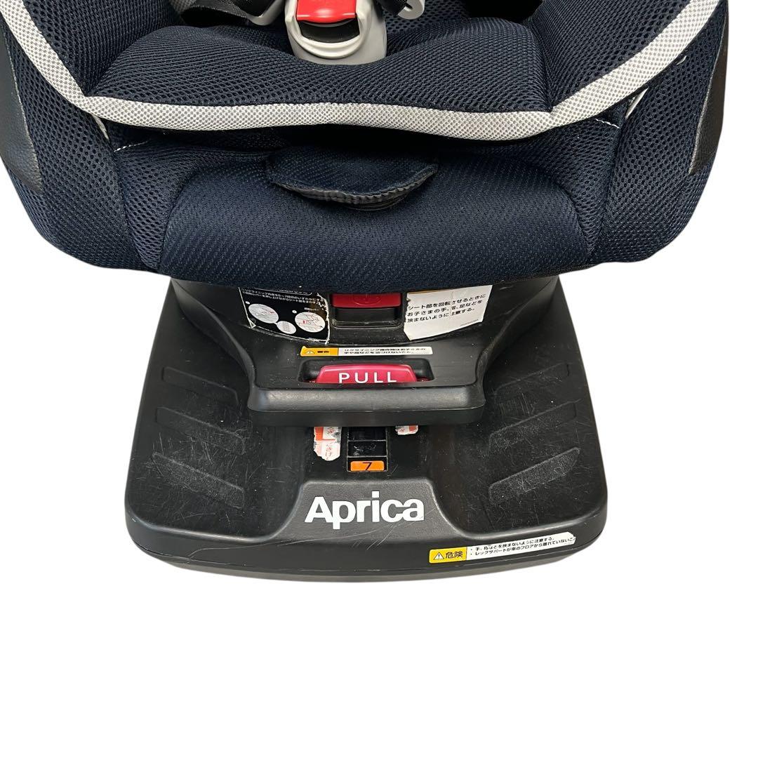 Aprica クルリラ 回転式 ISOFIX シートベルト　どちらも対応
