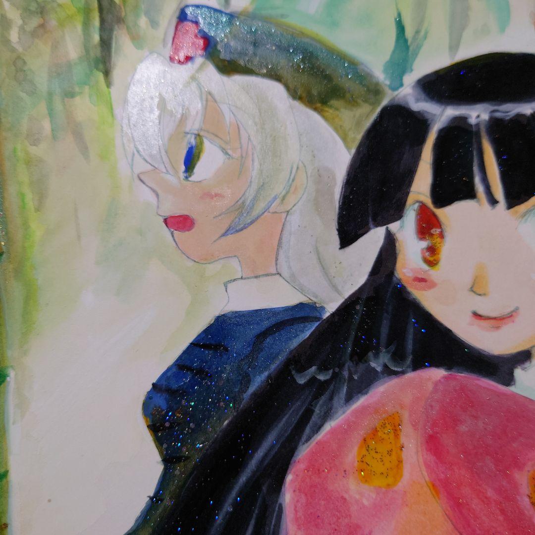 鈴仙・優曇華院・イナバ、因幡てゐ イラスト原画