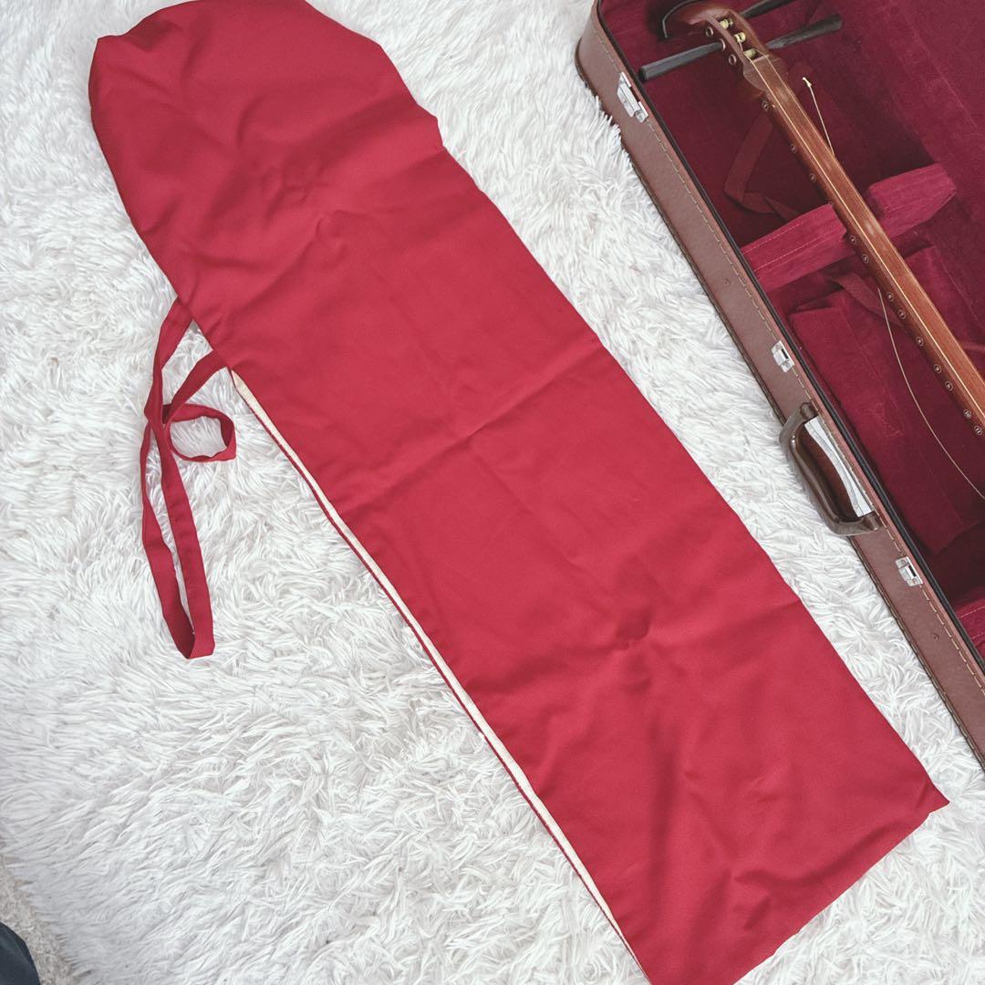 中棹三味線 ケース付き 昭和レトロ