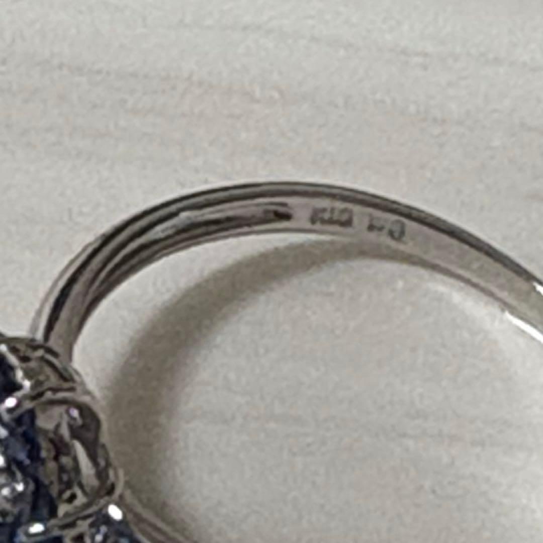 k18WGサファイアリング