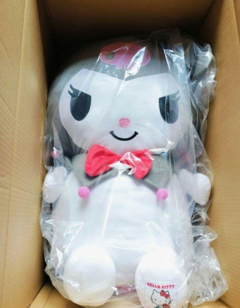 クロミ▫50周年▫サンリオ▫ダイカットクッション▫特大 ぬいぐるみ▫