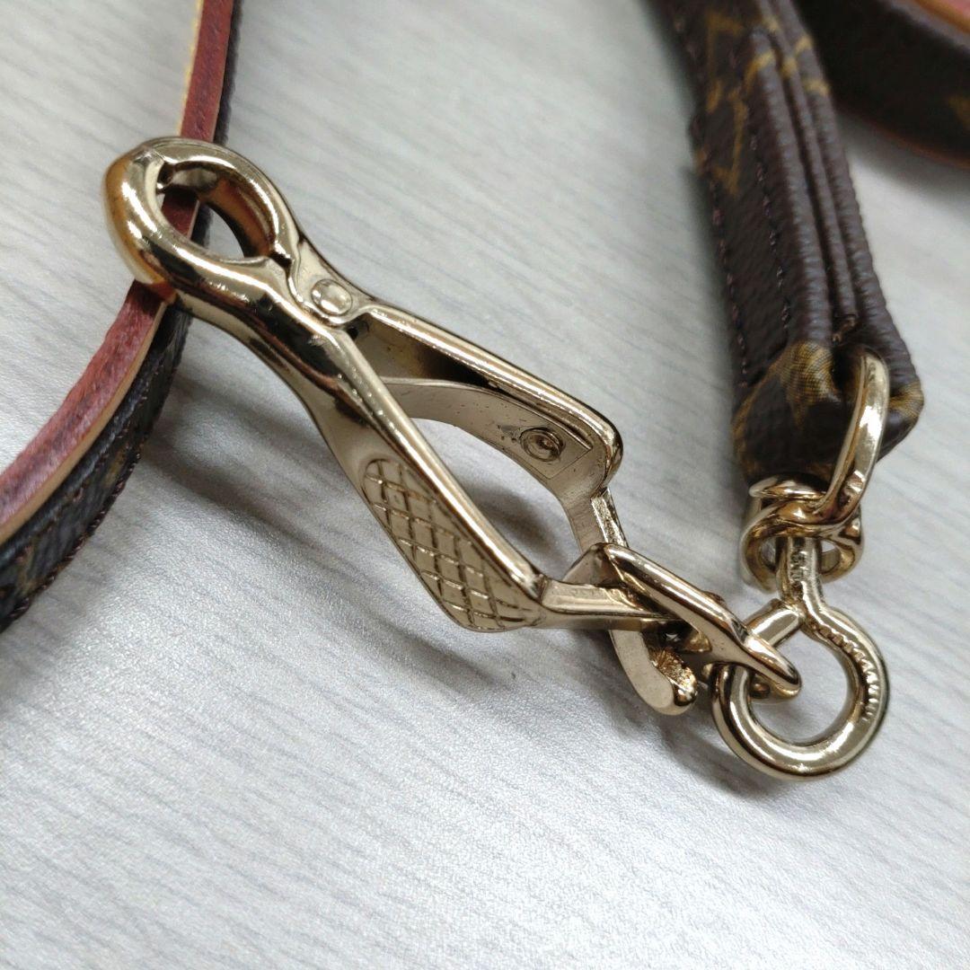 【新品・未使用】LOUIS VUITTON モノグラム 小型犬用 首輪・リード