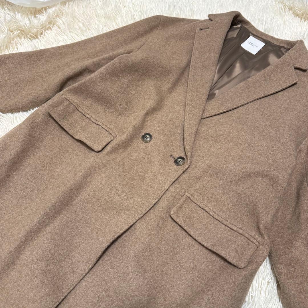 北欧暮らしの道具店　「冬のお出かけも私らしく」3WAYアレンジ襟チェスターコート