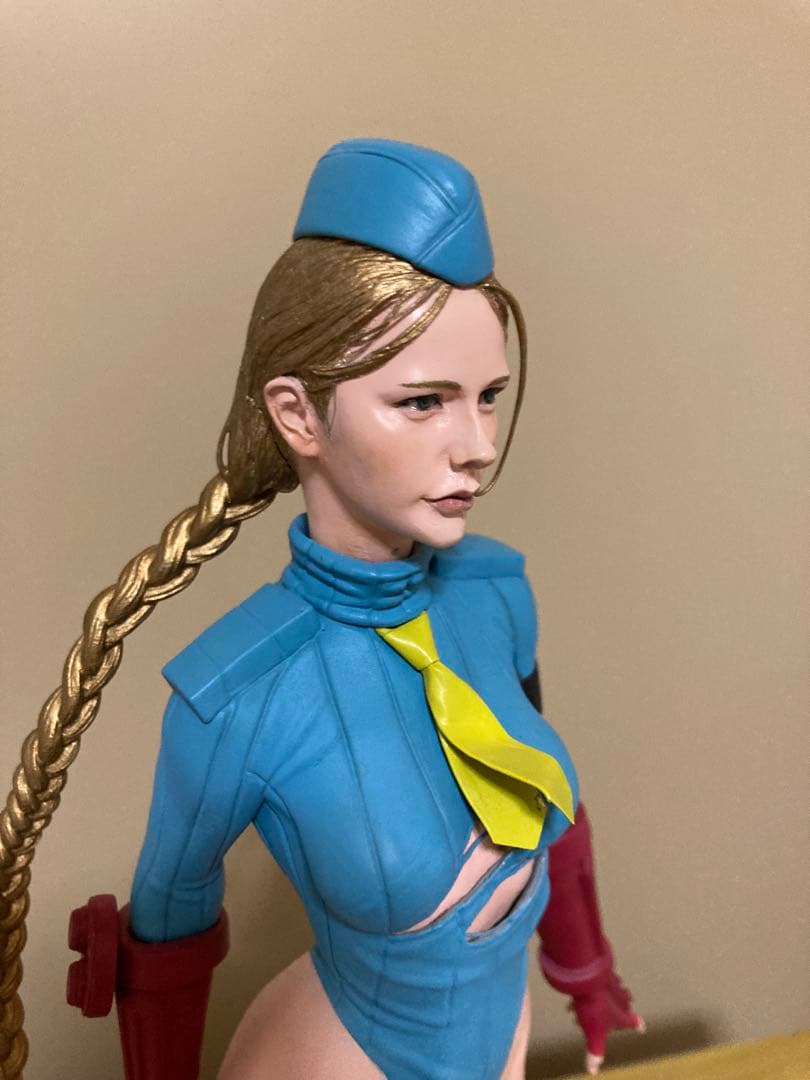 キャミィ フィギュア 青 コスチューム　30cm