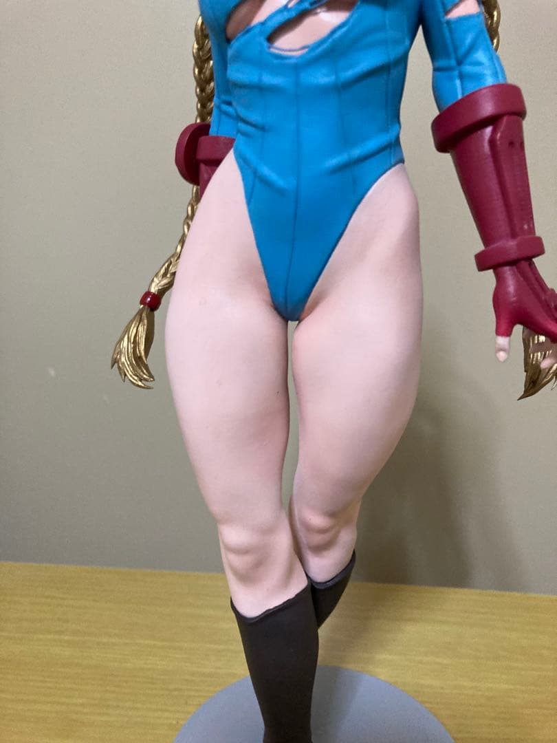 キャミィ フィギュア 青 コスチューム　30cm