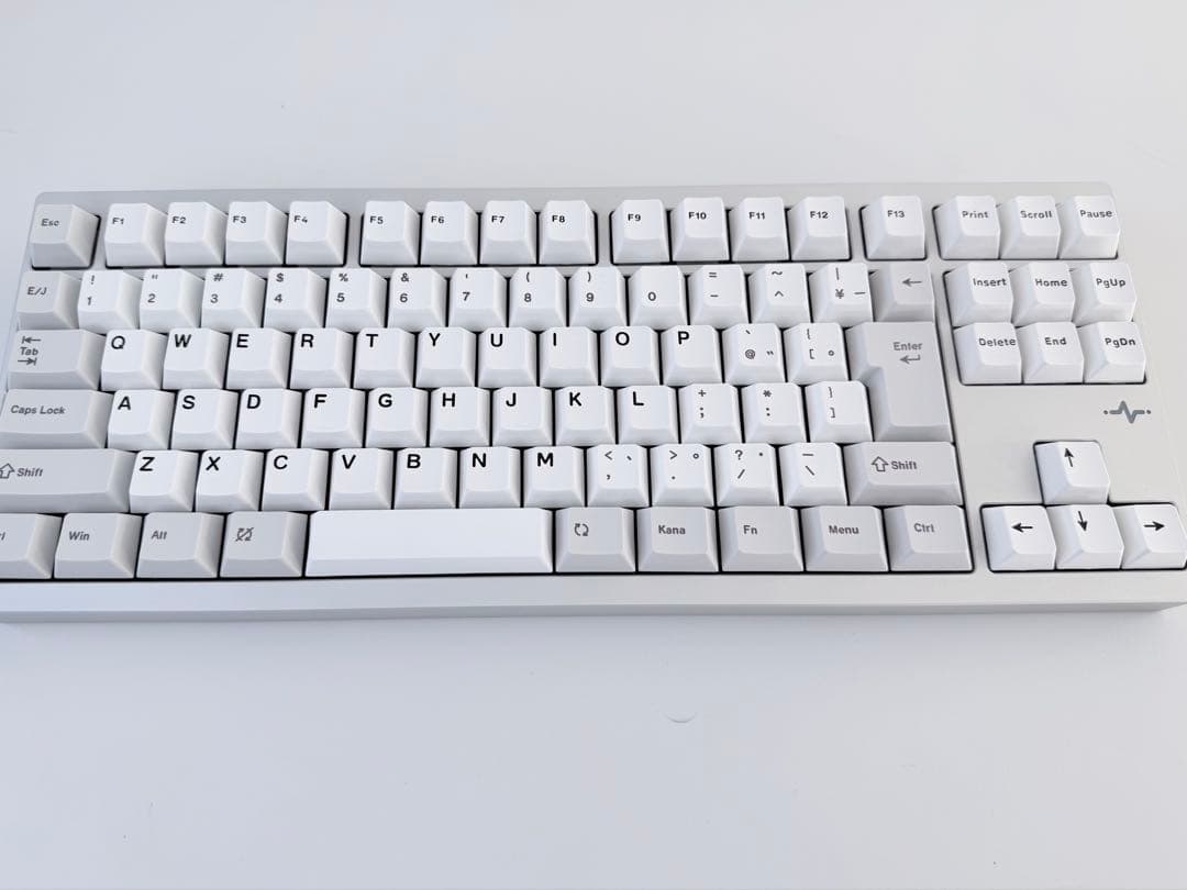 wobkey crush80 reboot pro JIS日本語 シルバー　白