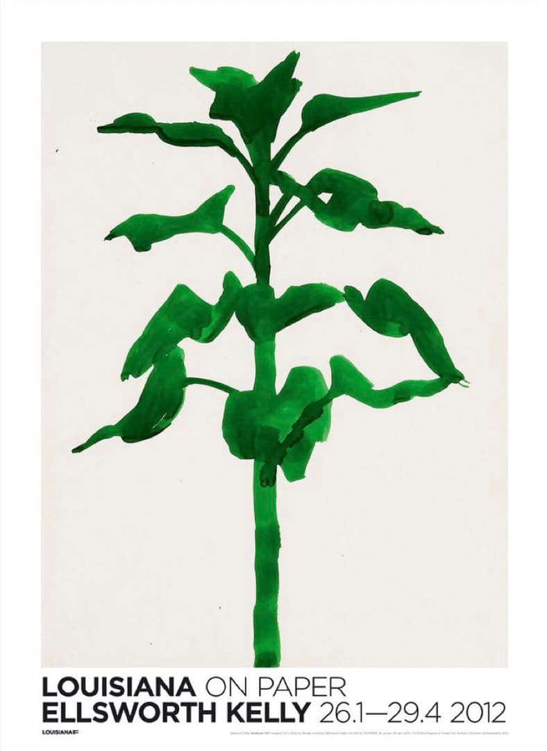 Ellsworth Kelly Sunflower (1957) Poster