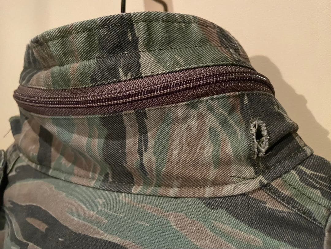 あにすけ65 アルファー社 ミリタリージャケット タイガーストライプ L