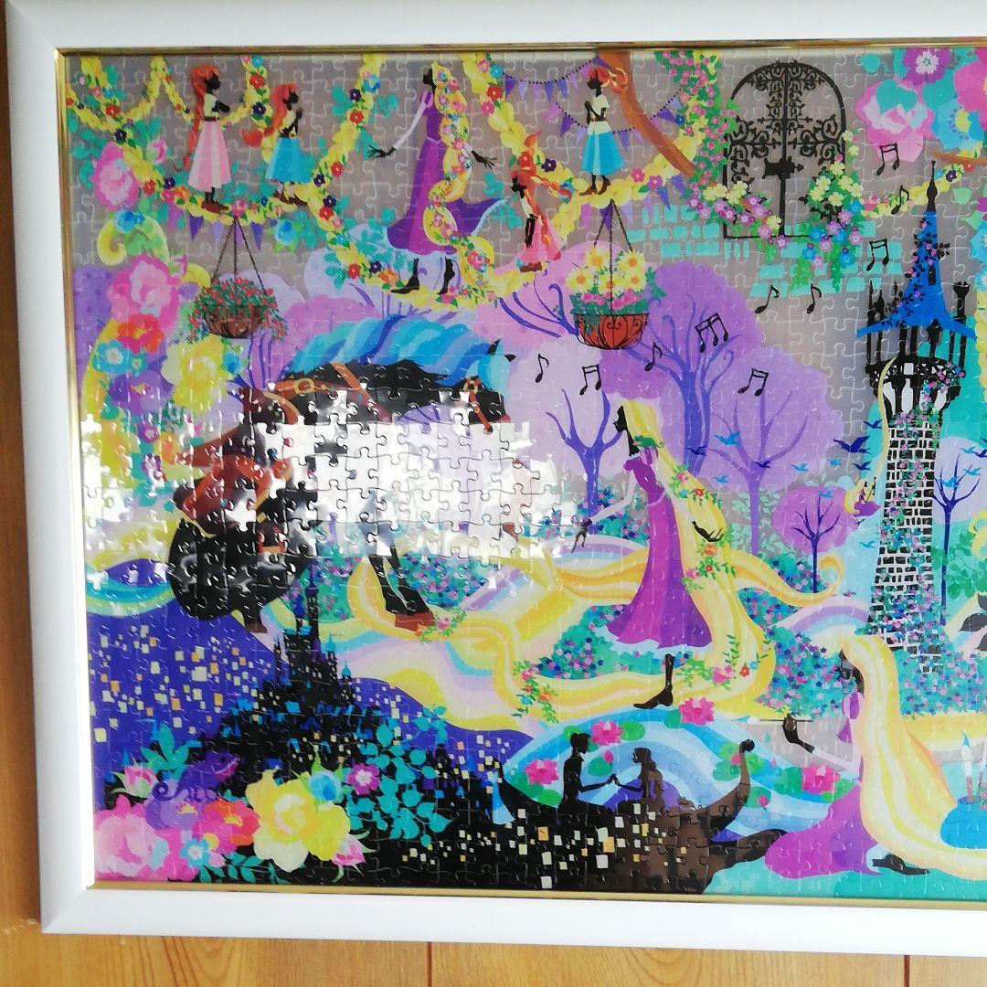 バズル　額入り　ディズニー　kayo horaguchi　ホラグチカヨ