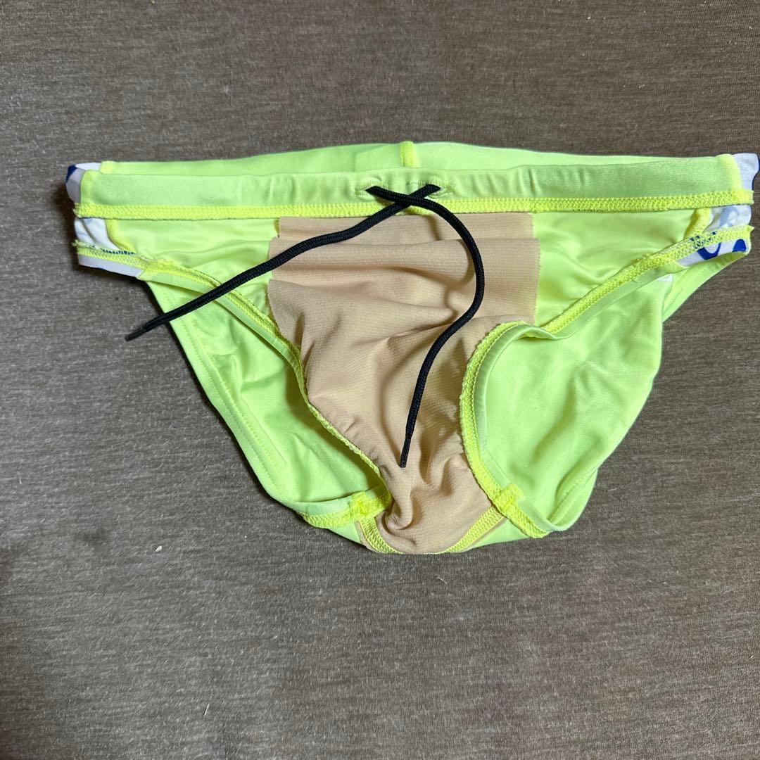 asics 競泳水着 イエロー　M