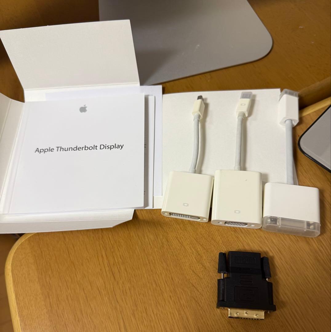 【美品】Apple Thunderbolt Display 27インチ希少保管品