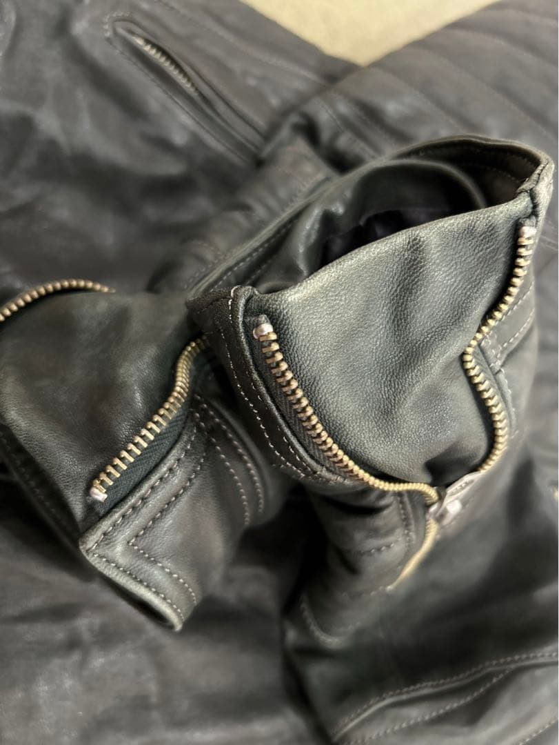 フランシストモークス　シングル　ホースハイド　ライダース サイズ4