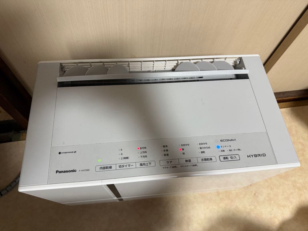 Y*♡様 【O-1807】パナソニック 衣類乾燥除湿機 F-YHTX90 202