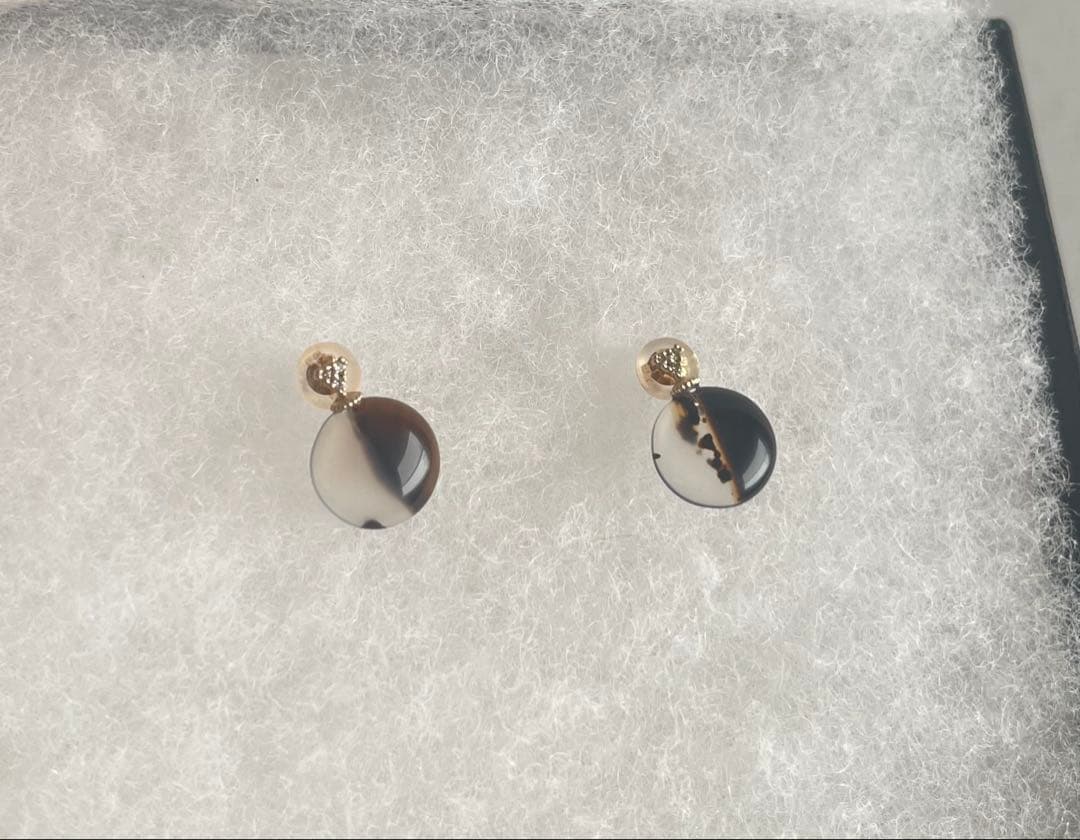 最終値下げ　美品　maison rubus ピアスstratum pierce