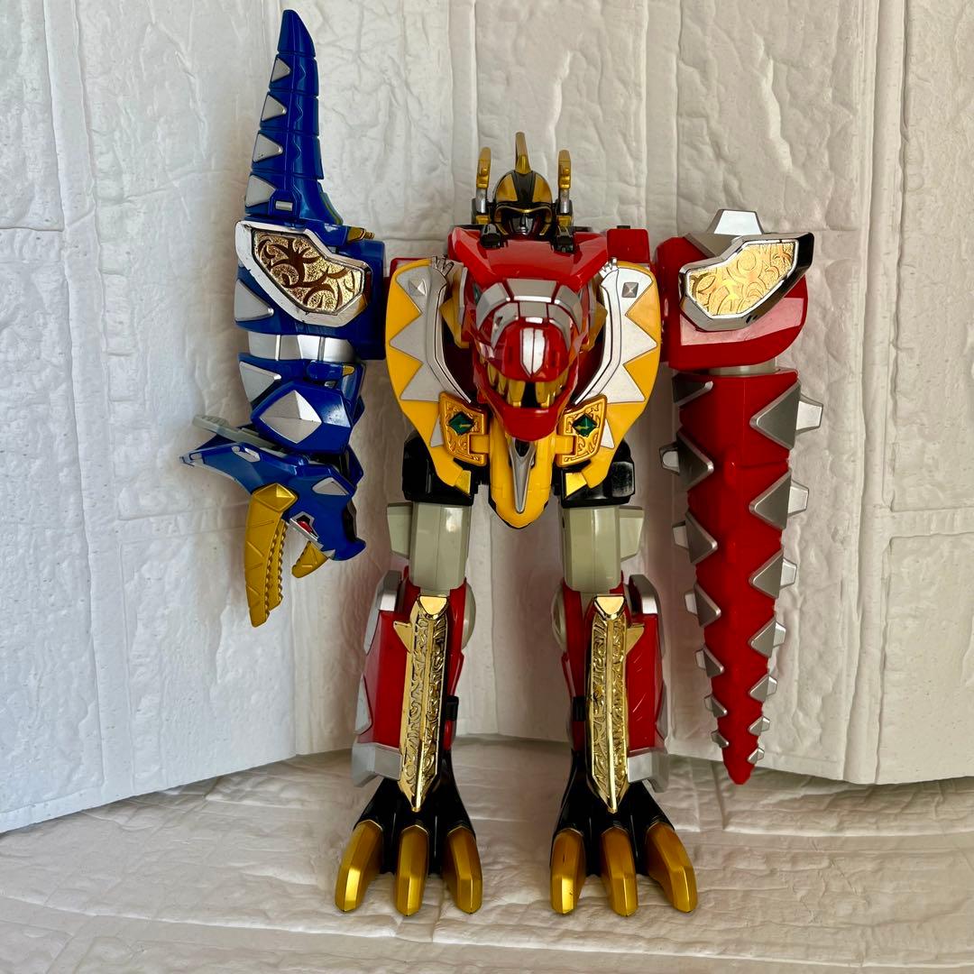 【希少】爆竜戦隊アバレンジャー　DX爆竜合体ロボ　アバレンオー　爆竜アクション