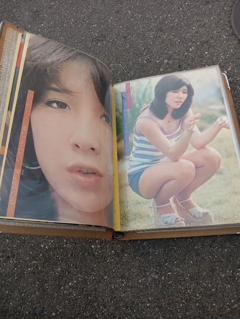 べ*ド様 キャンディーズ　スクラップ　　雑誌の切り取り、切り抜き　半券