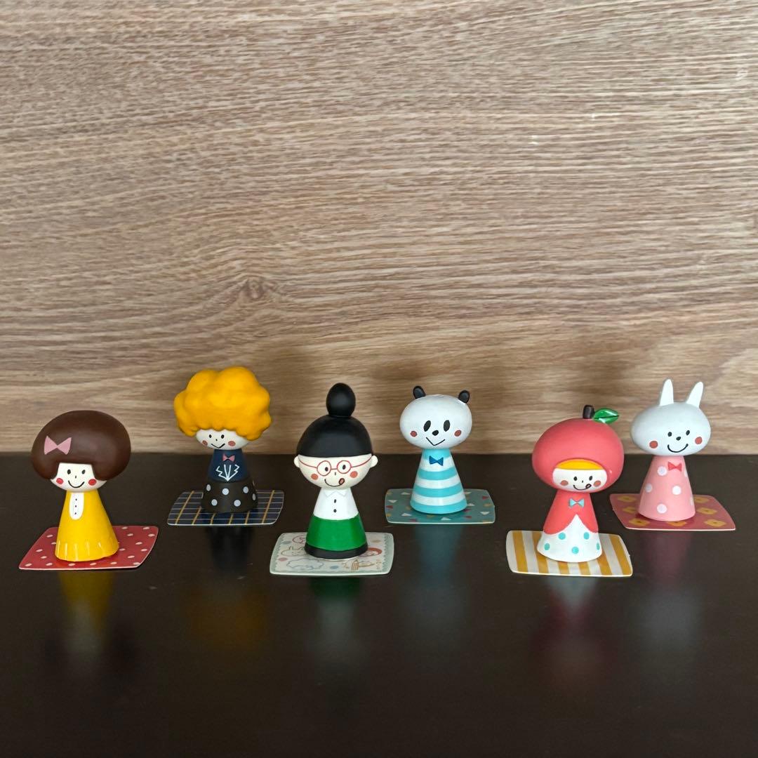 mizutamaさんのスタンプマスコット　全5種+シークレット1種　コンプリート