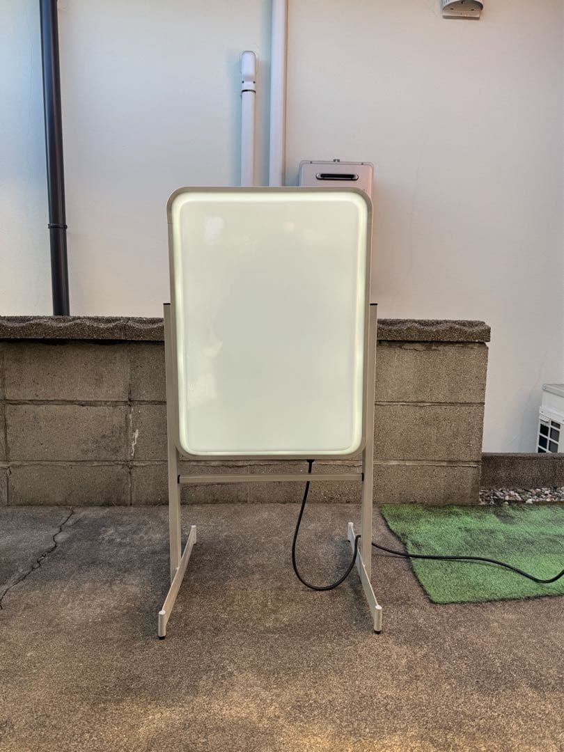 【美品】立て看板　LED看板　送料込　ライト確認済