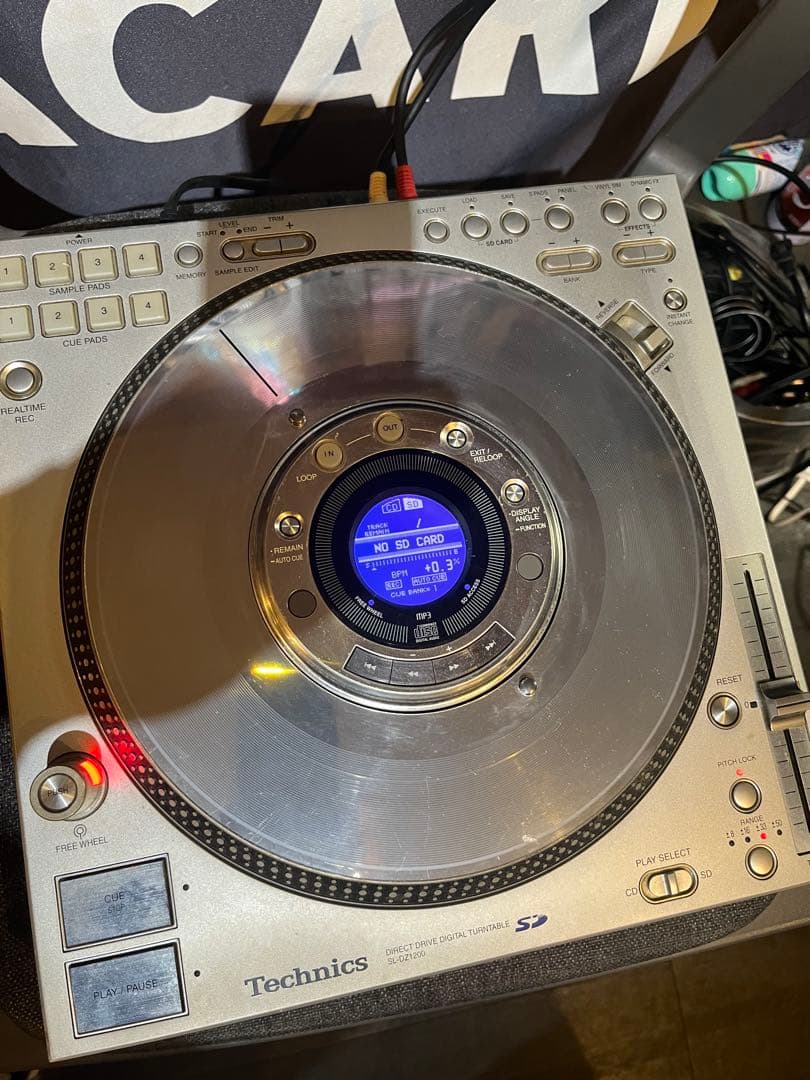 Technics SL-DZ1200 CDJ シルバー