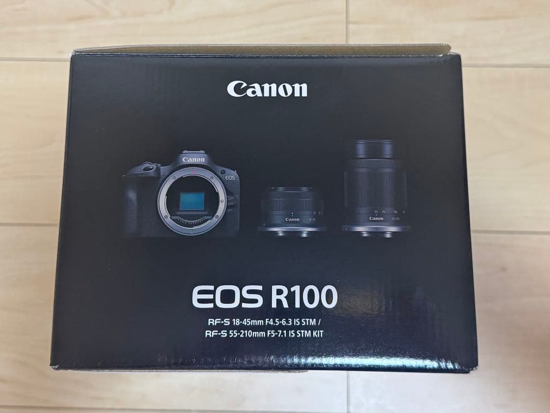 Canon キヤノン EOS R100 ミラーレスカメラ ダブルズームキット