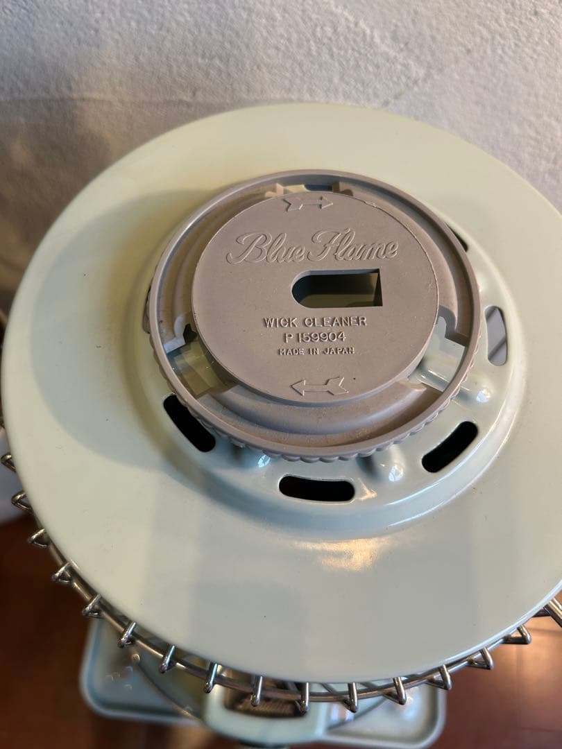 美品★Aladdinアラジン ブルーフレームヒーター グリーン