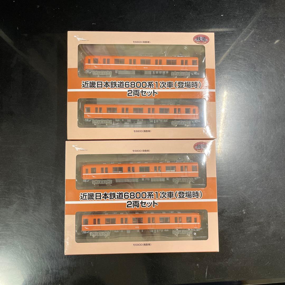 【TNカプラーNゲージ化 モーターあり】近鉄6800系4両セット