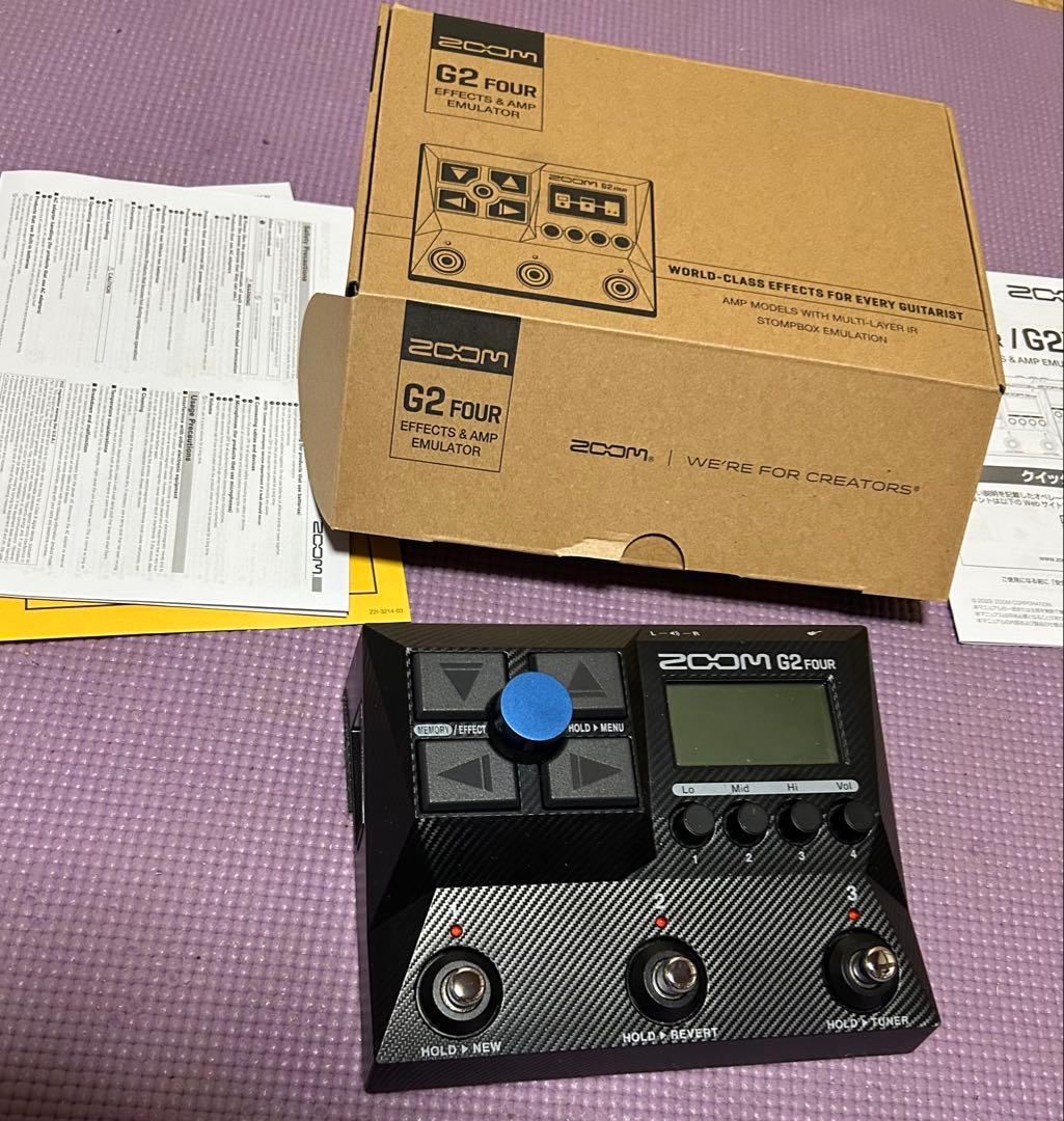 Zoom G2 FOUR/G2X FOUR ギターエフェクター